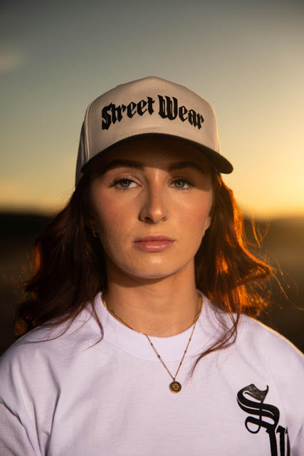 Spell Out "Street Wear" Hat